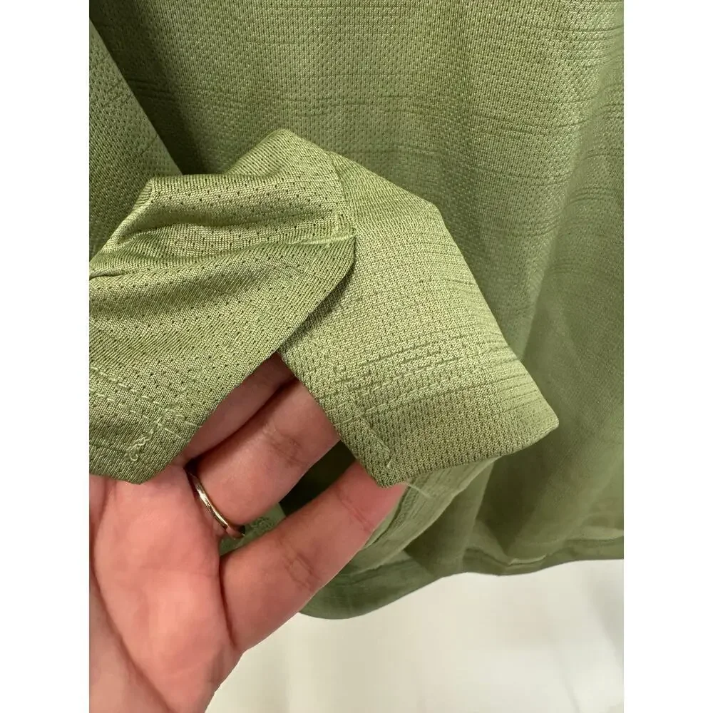 Nike Men's Size XL Green Miler Dri-Fit Short Sleeve Athletic Gym Running Tee